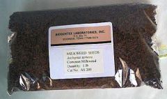 Asclepias syriaca, (Common Milkweed),  Bulk 1 Lb Bag (AS200)