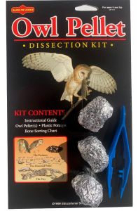 Owl Pellet Kit, 3 Pellet, Sterile (OP101-3)