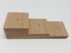 Insect pinning block, maple three step, PB101