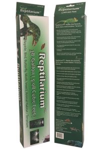 ReptilariumTM  - Reptile,  Bird, Small Animal, and Insect Habitat Terrarium - 16.5 x 16.5 x 30-inches (38-gallon) REP38 