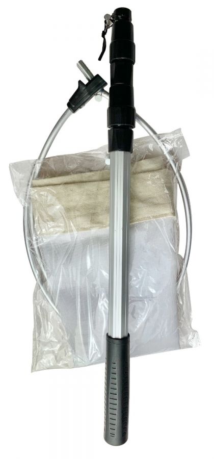 Insect and Butterfly Net with 12" Ring,24"Net Depth,Handle Extends to 59 Inches 